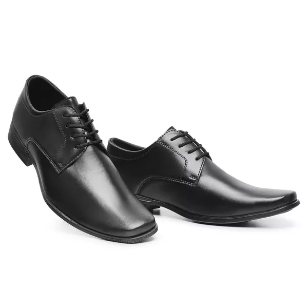 Sapato Social Masculino Anti-Stress Sport Fino Preto Confort Strack