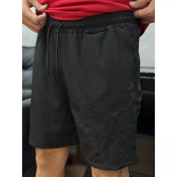 Short Griffe EA7 - Preto