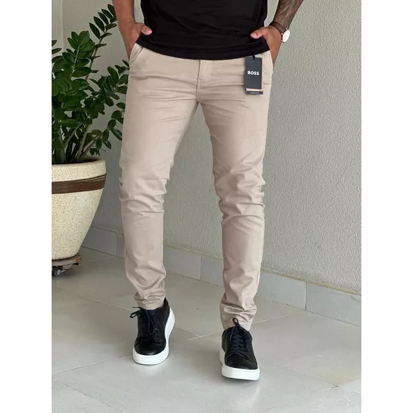 Calça Sarja BSS Bege claro