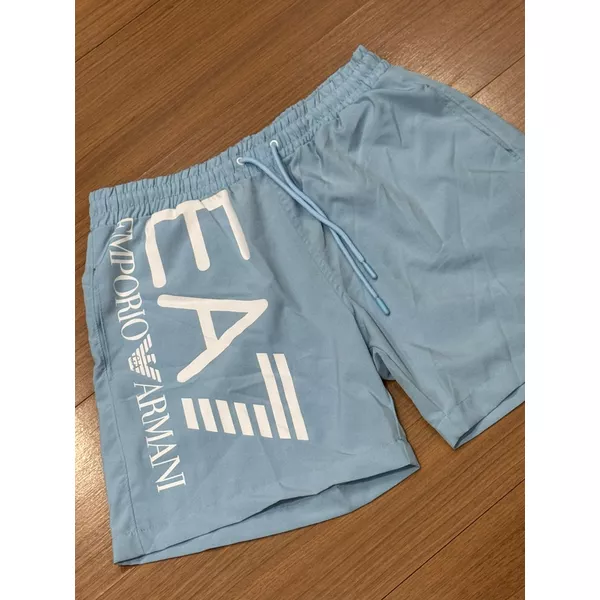 Short Griffe EA7 Azul Claro