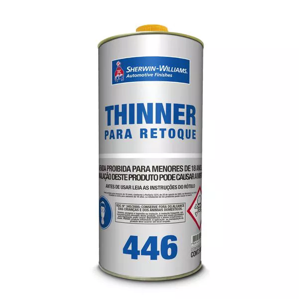 Diluente Thinner para Retoque Esfumado - 446 900ml - LAZZURIL ...