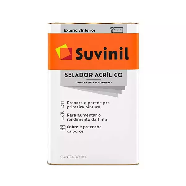 Selador Acrílico 18L Suvinil