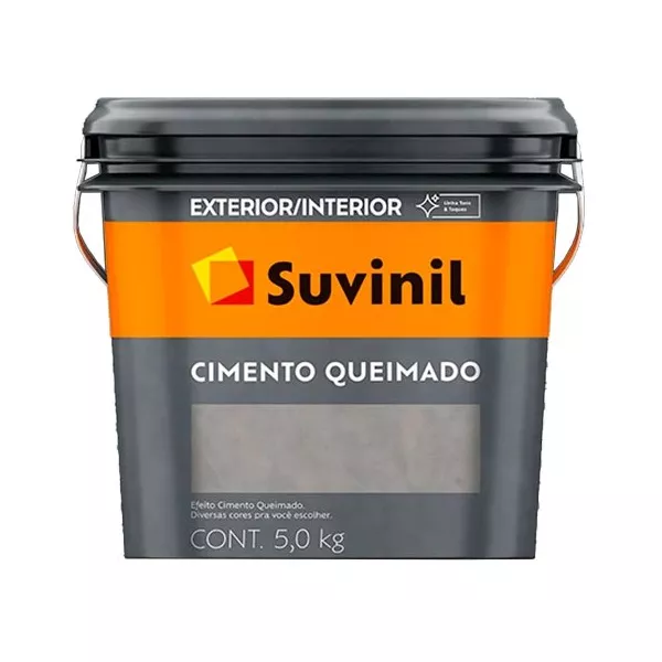 CIMENTO QUEIMADO - CORES 5KG SUVINIL