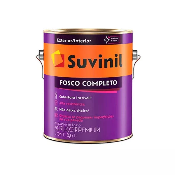 FOSCO COMPLETO ACR BRANCO 3,600L SUVINIL