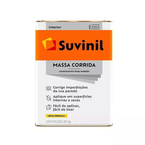 Massa Corrida 25Kg Suvinil 