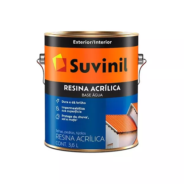 Resina Acrílica Base Água 3,6L Suvinil