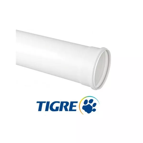 Tubo PVC para Esgoto 100mm Tigre - Barra