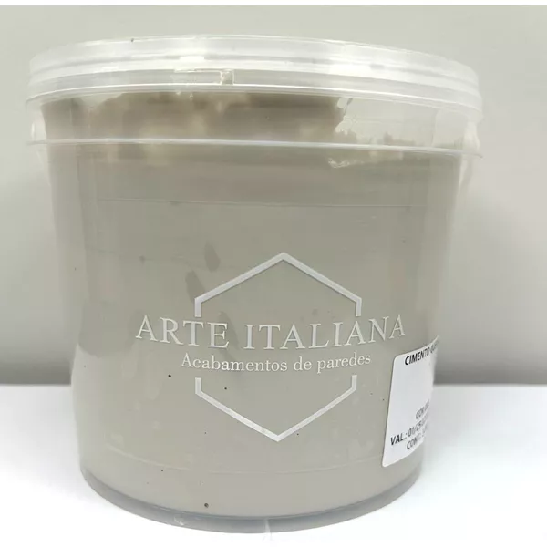 CIMENTO QUEIMADO COR 06 3,2KG-ARTE ITALIANA