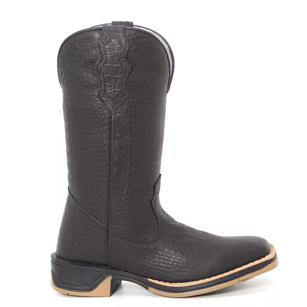 Bota Texana Premium Elefante Solado Jump 100% em Couro Legítimo 