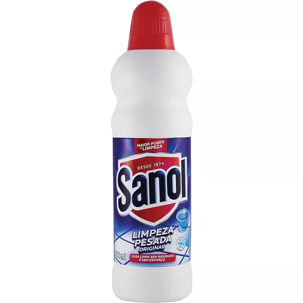 Limpeza pesada cloro ativo Sanol 500ml
