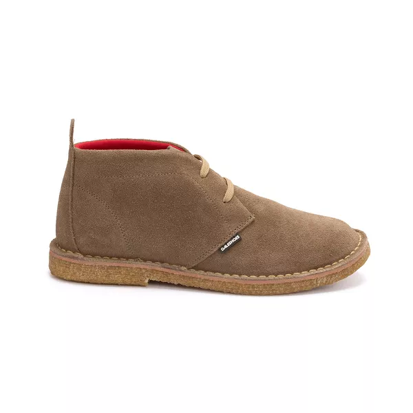 Bota Camping Rato em couro legitimo com solado crepe em borracha látex ...
