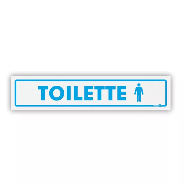 PLACA SINALIZACAO PS108 TOILETE MASCULINO