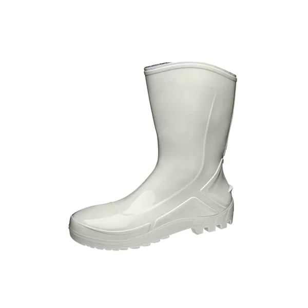 BOTA PVC CANO MEDIO COM FORRO BRANCA 110VFLEXF-BR CA42291