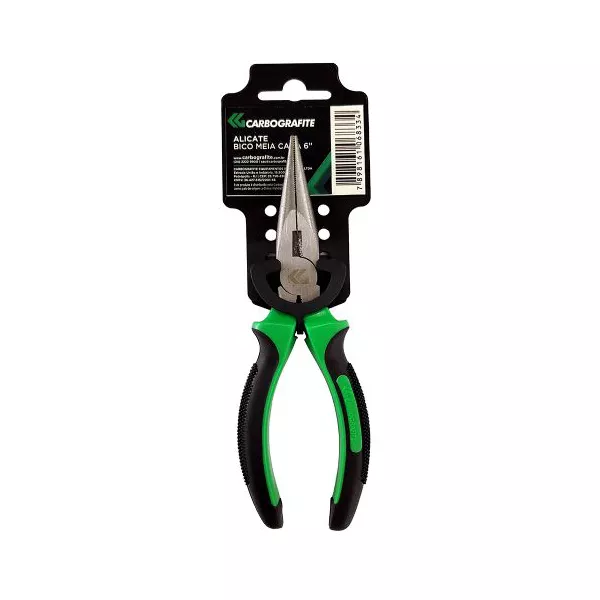 ALICATE BICO MEIA CANA 6" AÇO CARBONO