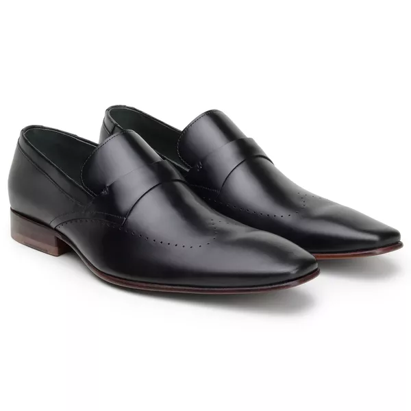 Sapato Social Loafer Scalco Preto