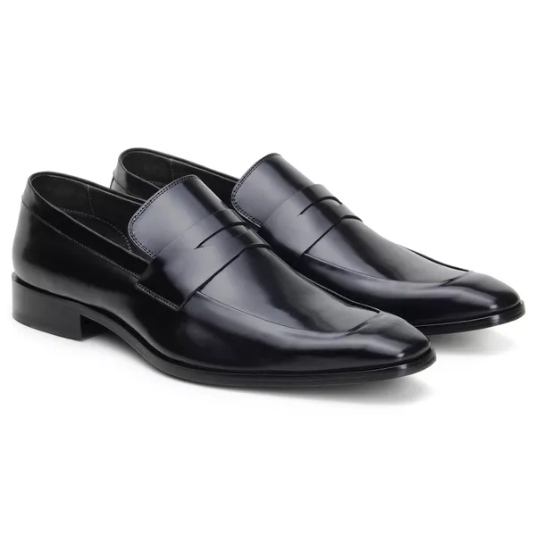 Sapato Social Loafer Gábrio Preto