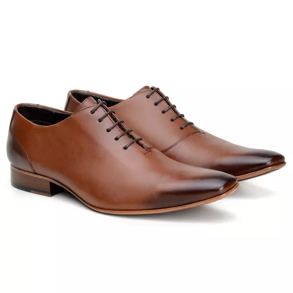 Sapato Social Oxford Caramelo