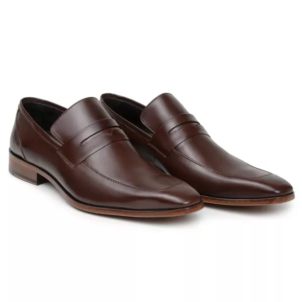 Sapato Social Loafer Alessio Tabaco - DGalloni