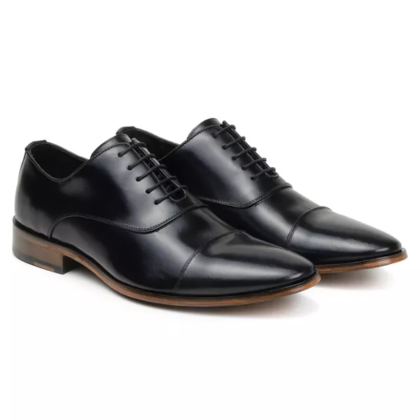 Sapato Social Oxford Walter Preto - DGalloni