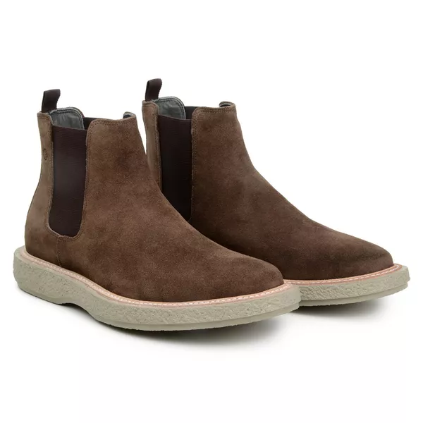 Bota Chelsea Angelo Camurça Marrom - DGalloni