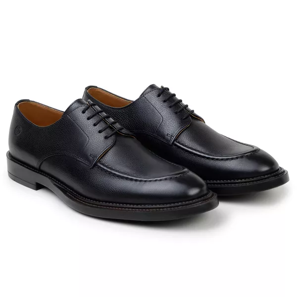 Sapato Social Derby Ettore Preto - DGalloni