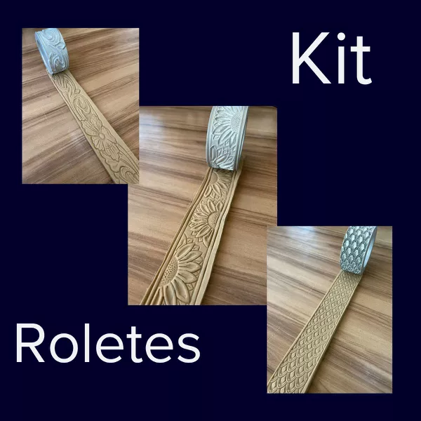 Kit 04 com 3 Roletes 