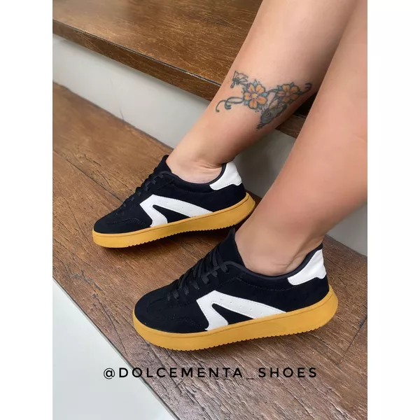 Tênis Preto Antonella - Dolce & Menta