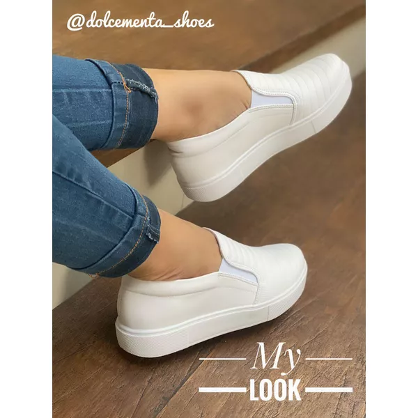 Tênis Luiza {Branco} - Dolce & Menta