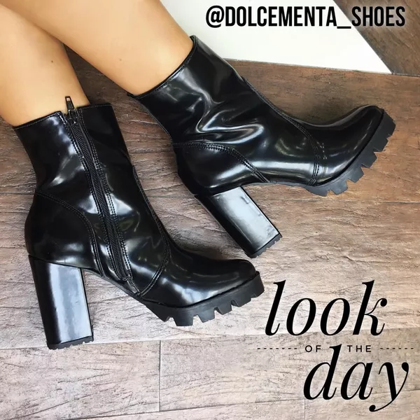 Bota tratorada preta - Dolce & Menta