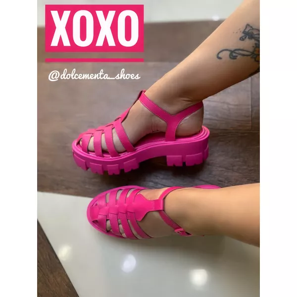 Sandalia melissa pink - Dolce & Menta
