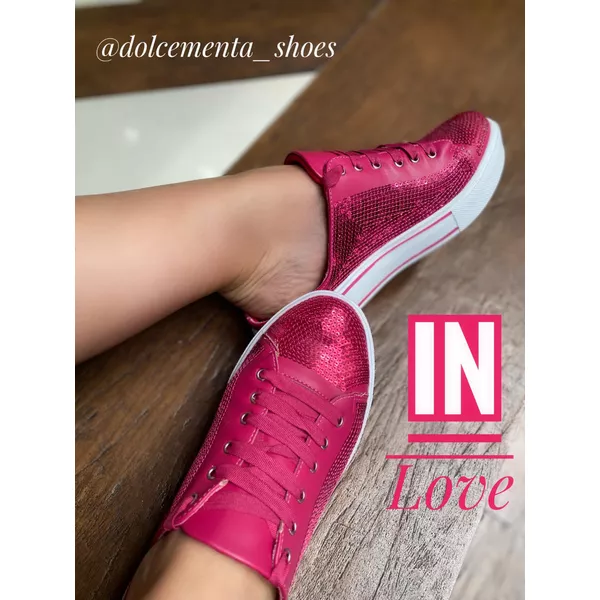 Tênis Mule Angela [Pink] - Dolce & Menta