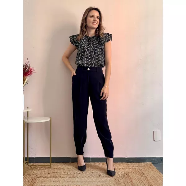 Calça Patricia Cenoura - Preta