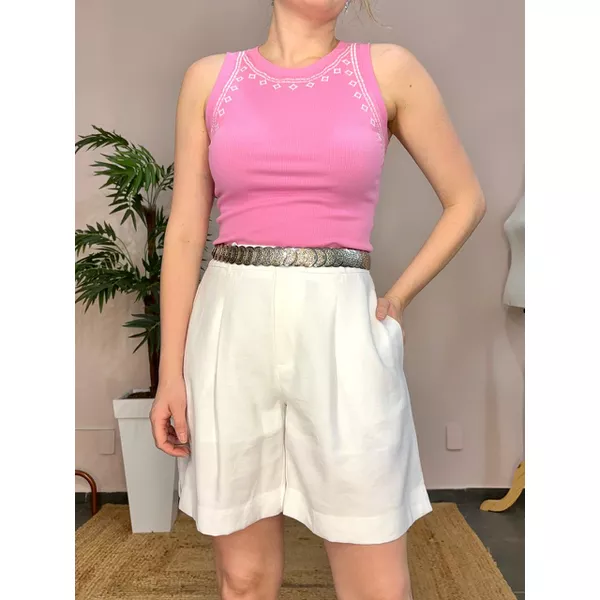 Regata Lucia Bordada - Rosa