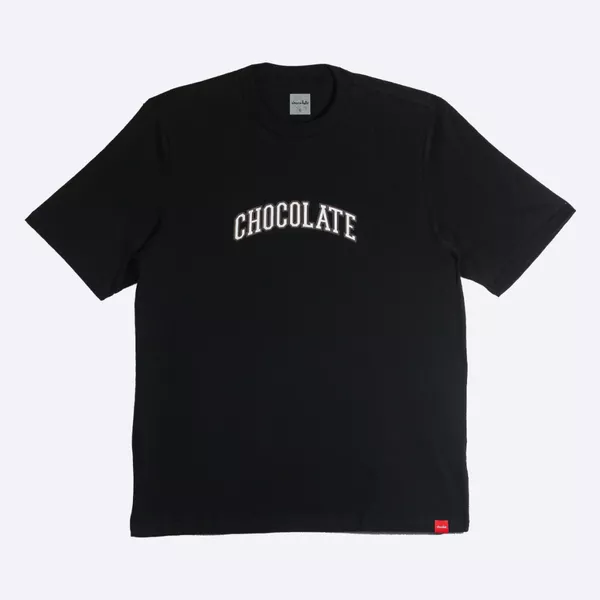Camiseta Chocolate Tee League Black | DREAMS SKATESHOP