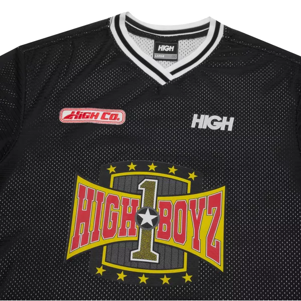 Jersey High Longsleeve Champion Black | DREAMS SKATESHOP