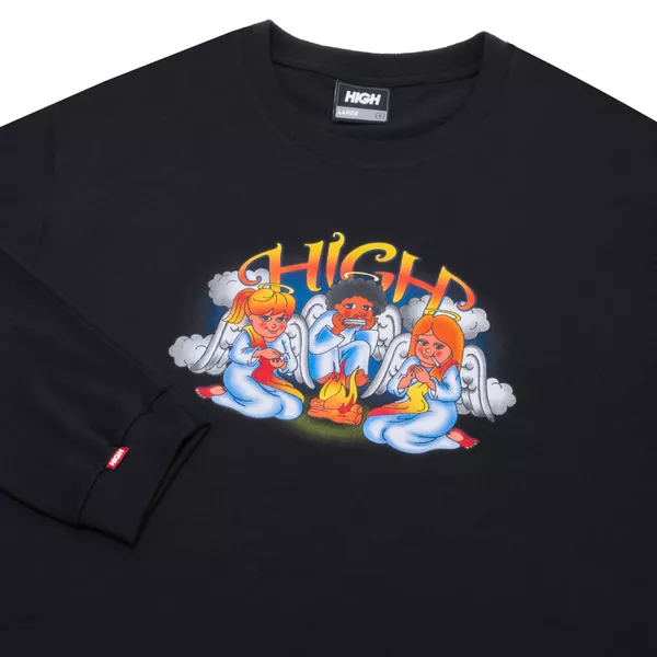 Longsleeve High Angels Black | DREAMS SKATESHOP