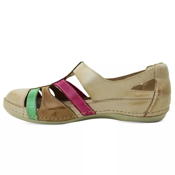 Sandália Feminina Para Esporão e Fascite Plantar Dores nos pés - BE 012 Off White