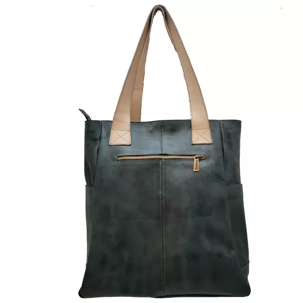 Bolsa BG 004 GATO VERDE 100% em couro