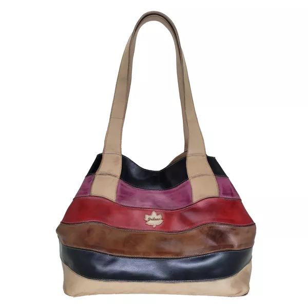 Bolsa BG 015 Tabaco 100% em couro - BG015-0343 - Drilean
