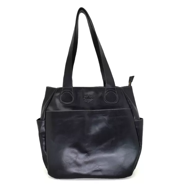 Bolsa BG 018 Preto 100% em couro - BG018-0006 - Drilean