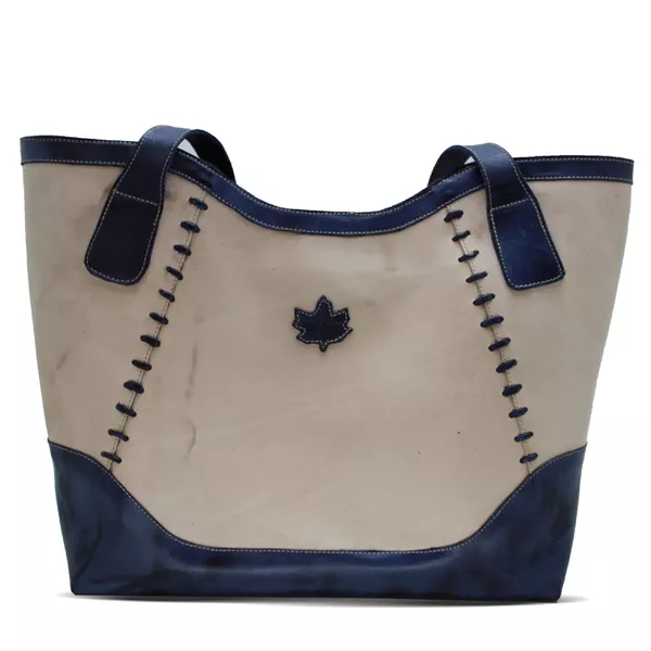 Bolsa BG 030 Azul Off 100% em couro - BG030-0826 - Drilean