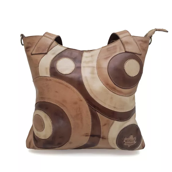 Bolsa BM 021 Caramelo 100% couro - BM021-0528 - Drilean