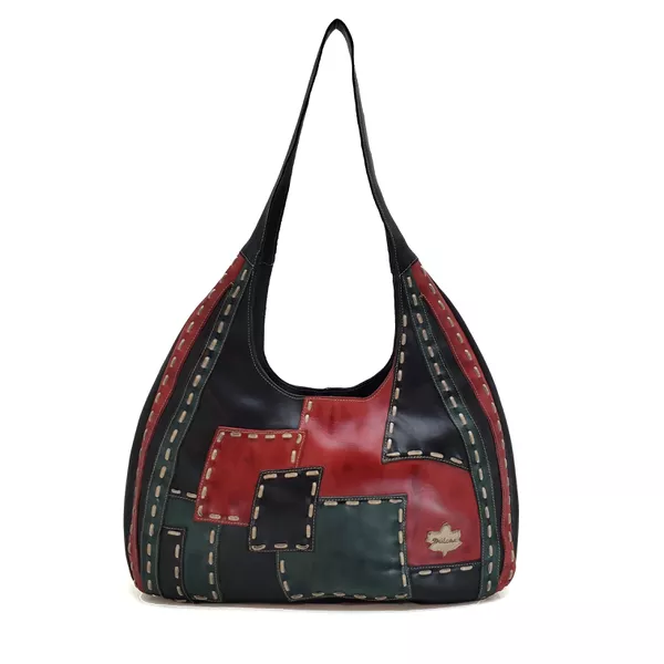 Bolsa BM 024 Preto 100% couro - BM024-0580 - Drilean