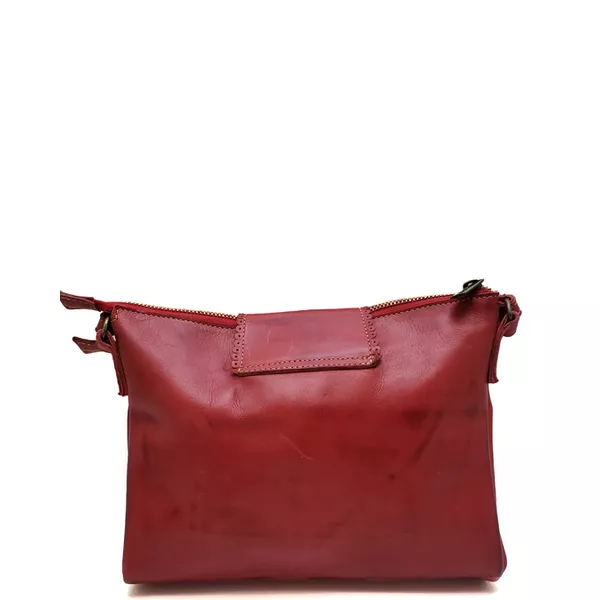 Bolsa BP 006 VERMELHO 100% em couro