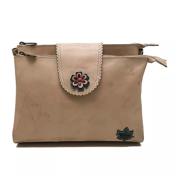 Bolsa BP 006 Tabaco 100% em couro - BP006-0216 - Drilean