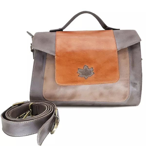 Bolsa BM 036 Fendi/Caramelo/Laranja 100% couro - B... - Drilean