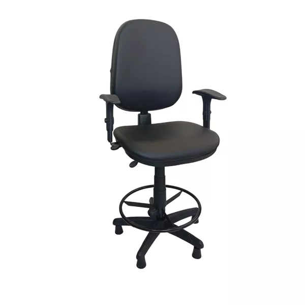 Cadeira Caixa Executiva Work NR17 + Braços | DVL Office Cadeiras e