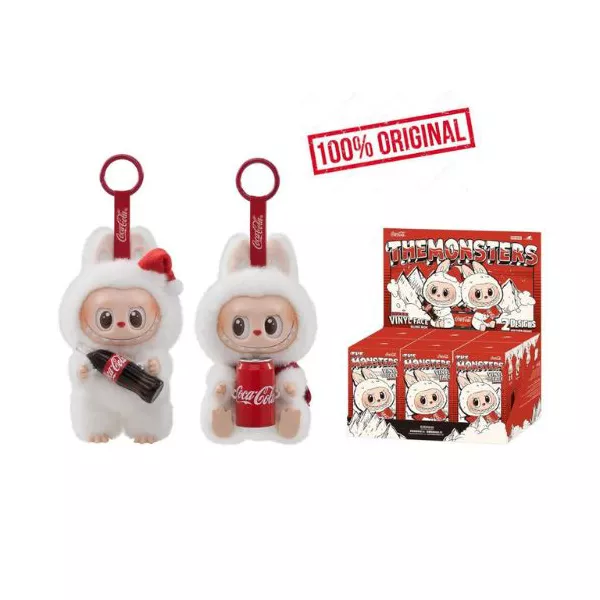 Colecionável Exclusivo Labubu Coca-Cola The Monsters – White Color