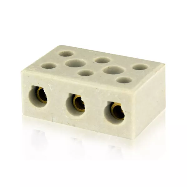 CONECTOR PORCELANA 3 X 16MM