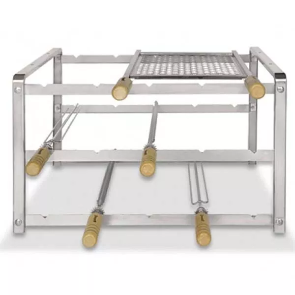 Kit Suporte 1005 Em Inox - Giragrill